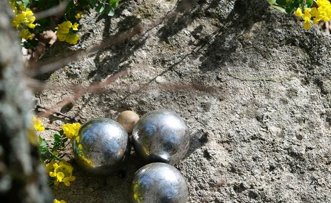 terrain de pétanque