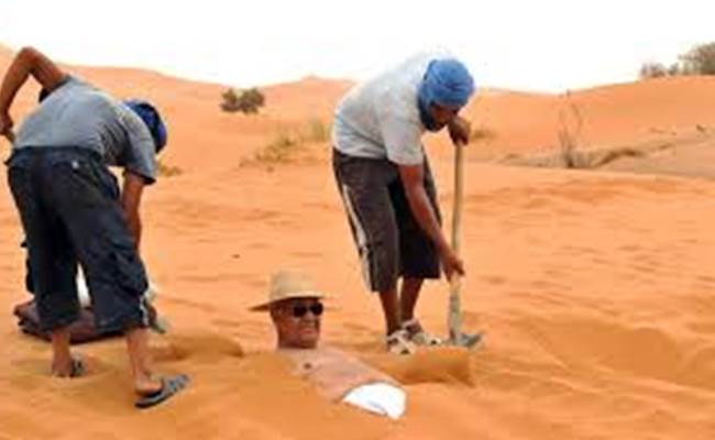 Bain de sable