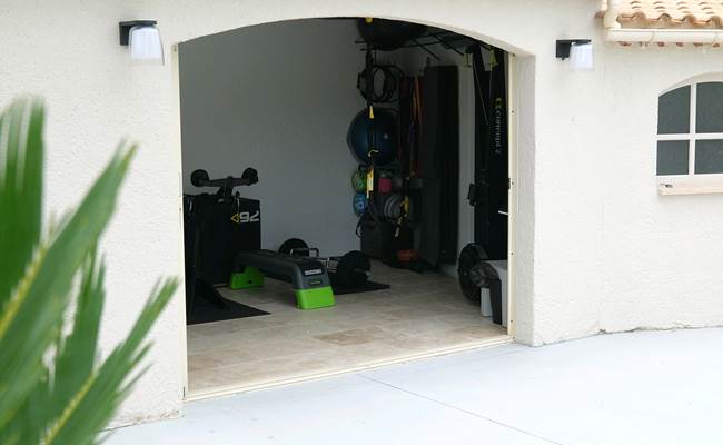 gîte avec salle de sport