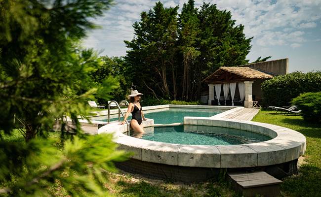 Jacuzzi à Orange