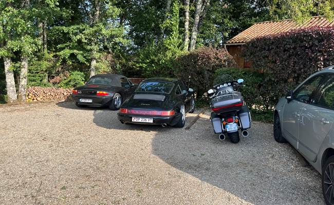 Parking sous vidéo surveillance