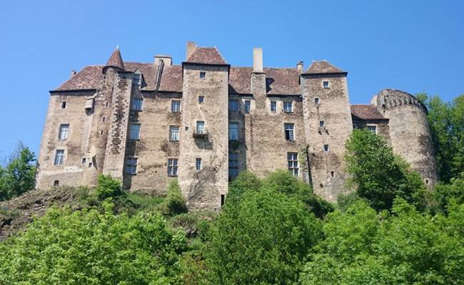 Le Château de Boussac, construit au XIIème siècle ; George Sand y a séjourné à plusieurs reprises