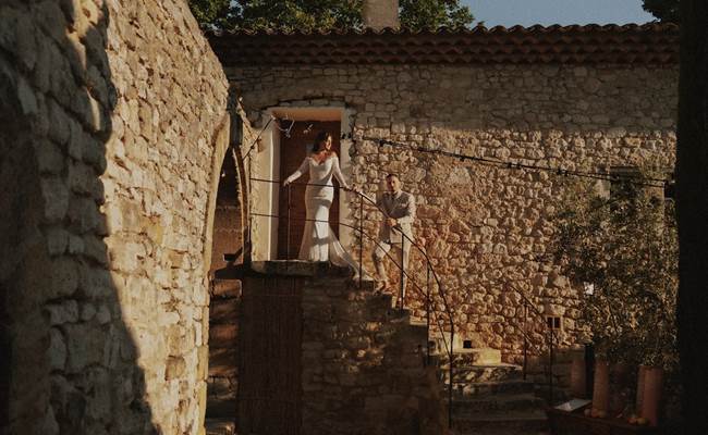 Séance photo de la mariée