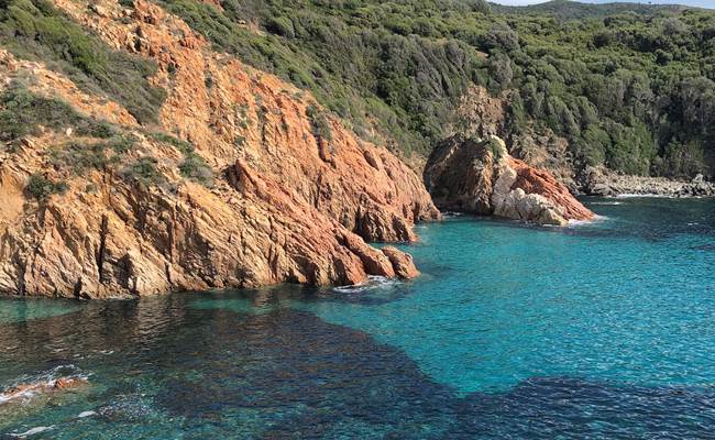 chemin littoral de capo rosso