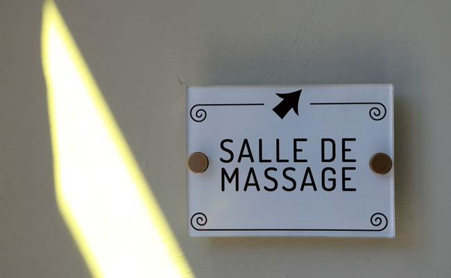 Salle de massage