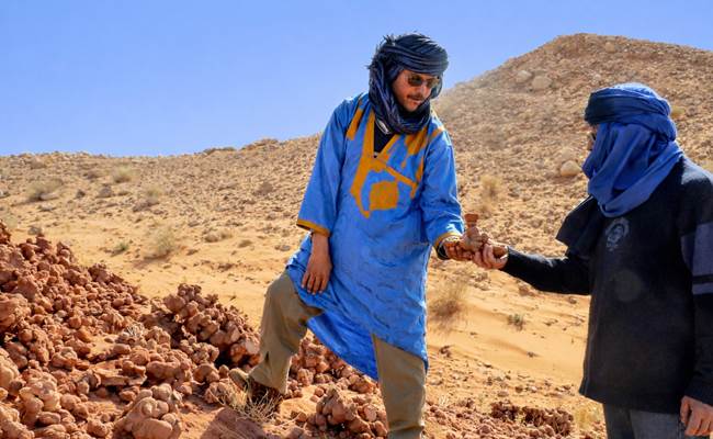 La colline aux roses des sables