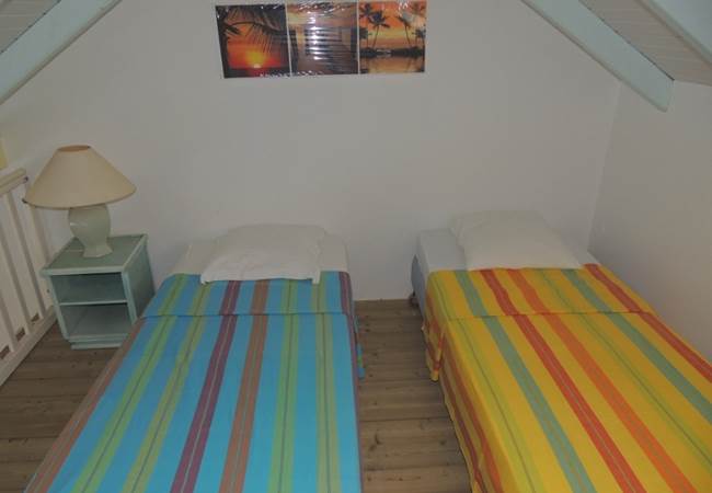 chambre avec lits jumeaux