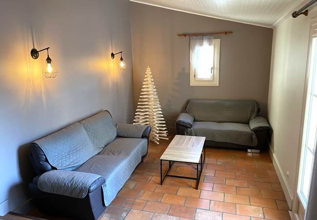 Rez de chaussée : Salon