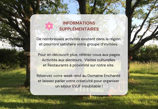 EVJF Le Domaine Enchanté