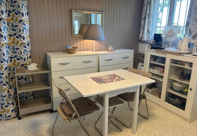 Séjour lits pliables fermés