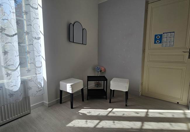 Chambre PMR-lit double ou simple