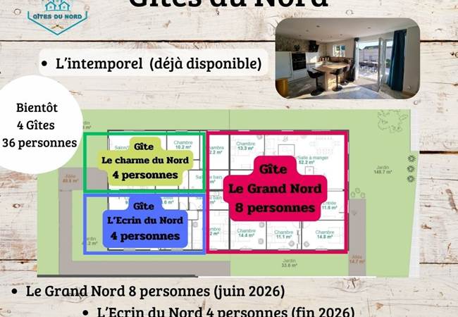 Gîte Le Grand Nord 8 personnes