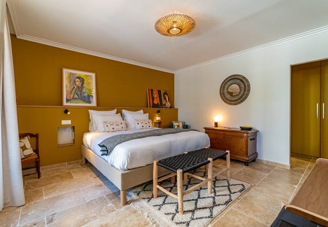 Ch Sous l'olivier vue SDB Marcelle en Camargue