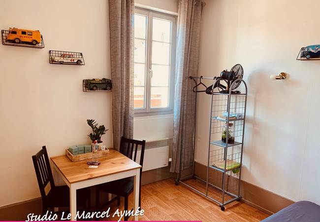 Studio Marcel Aymé - 1 couchage canapé convertible