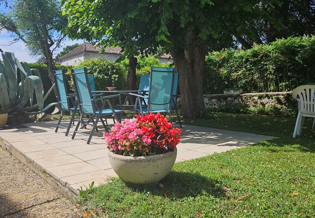 Terrasses gîte-chambre d'hôte-le Fleix