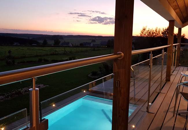 Vue depuis votre chambre et de votre balcon