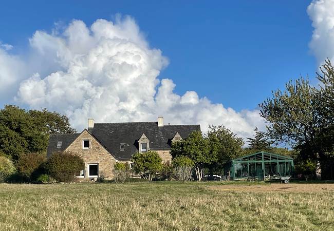 Maison et velux vue du parc