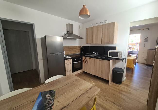 la cuisine bien equipée