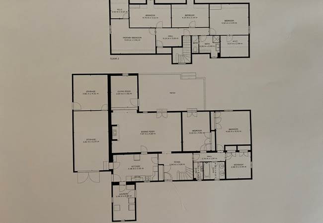 Plan maison rdc et étage