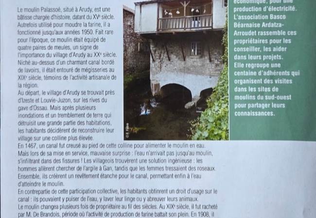 Article histoire du moulin