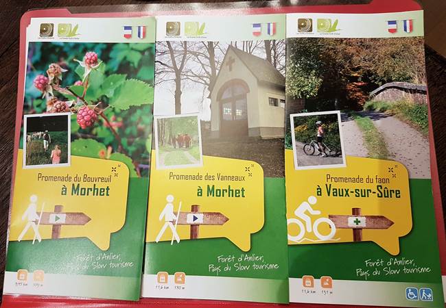 19 Balades balisées dans la commune de Vaux-Sur-Sûre