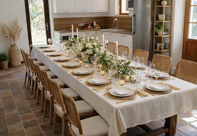 gi^te pour re´union de famille