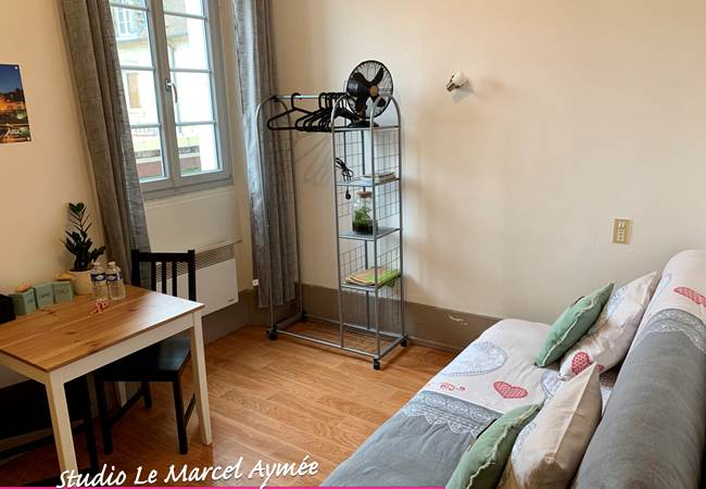 Studio Marcel Aymé - 1 couchage canapé convertible