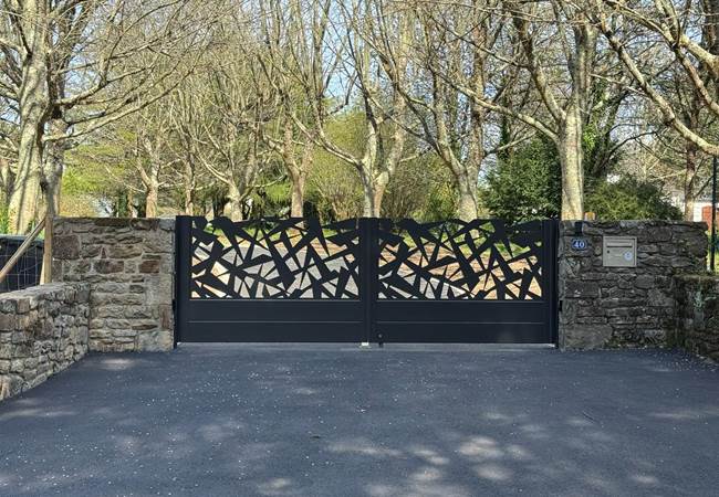 Portail entrée du domaine