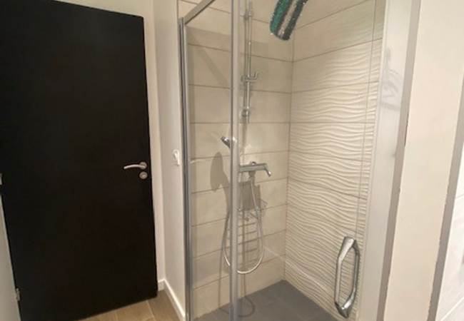 Douche à l'italienne