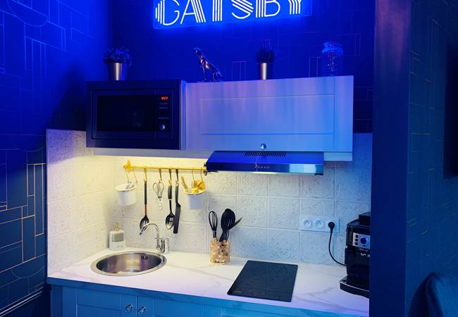 Appartement Le Gatsby - 1 lit 140 cm + 1 canapé convertible