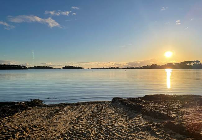 Soleil couchant Locmiquel 14 Decembre 2024