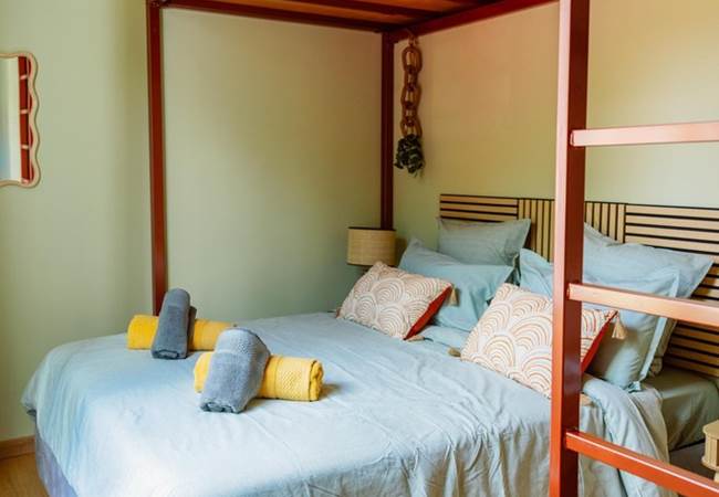 chambre avec vue sur mezzanine