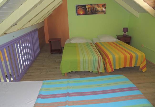 Chambre avec lits pour familles