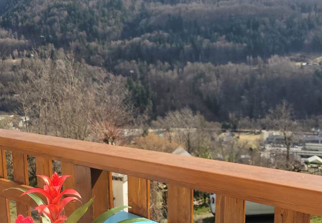 VUE MONTAGNE DEPUIS BALCON
