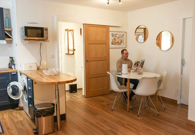 espace salon cuisine de 25m2