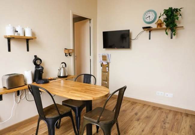 •	coin repas convivial