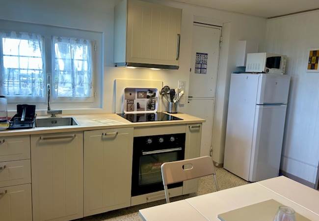 Cuisine et réfrigérateur