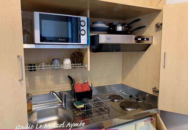 Studio Marcel Aymé - 1 couchage canapé convertible