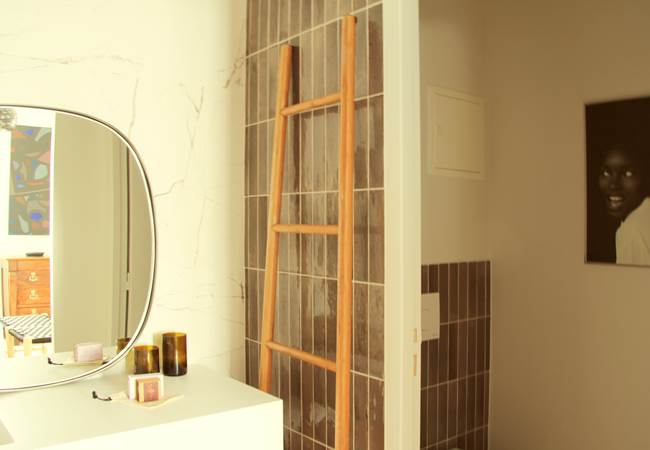 entrée dans la salle de bain