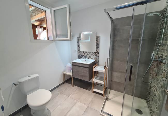 la salle de bain privative