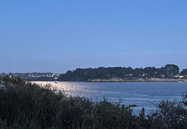 Reflets de la lune sur le Golfe