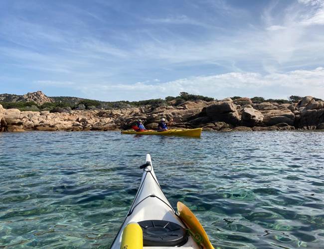 Abbartello kayak Corse cala di tivella