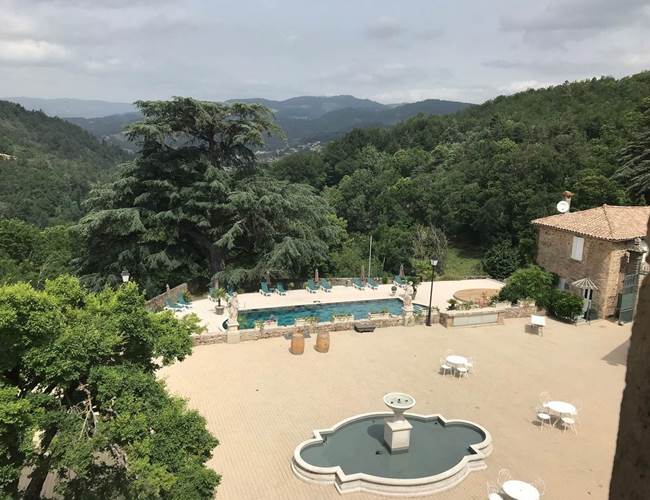 Vue sur terrasse