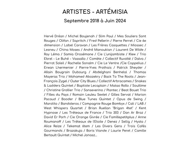 Artistes