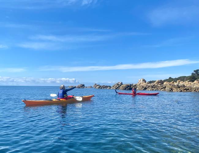 Corse Abbartello canoe kayak de mer paddle