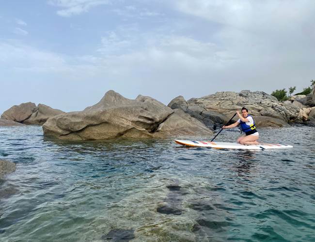 Abbartello kayak Corse paddle