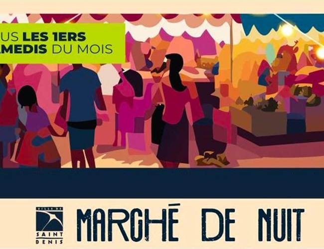 Marché de nuit au Barachois