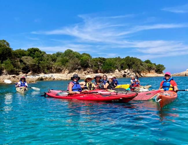 Abbartello kayak paddle Corse