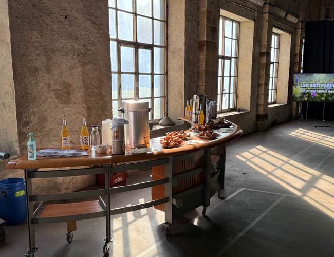 Petit-déjeuner à la Halle au charbon