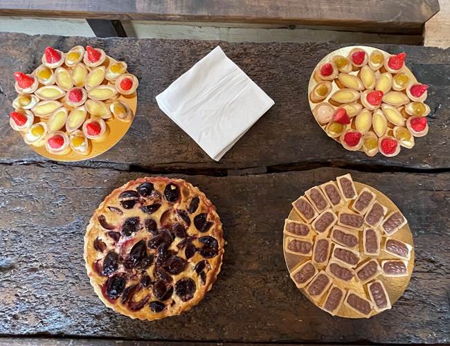 Tartes et gâteaux à La P'tite Pause